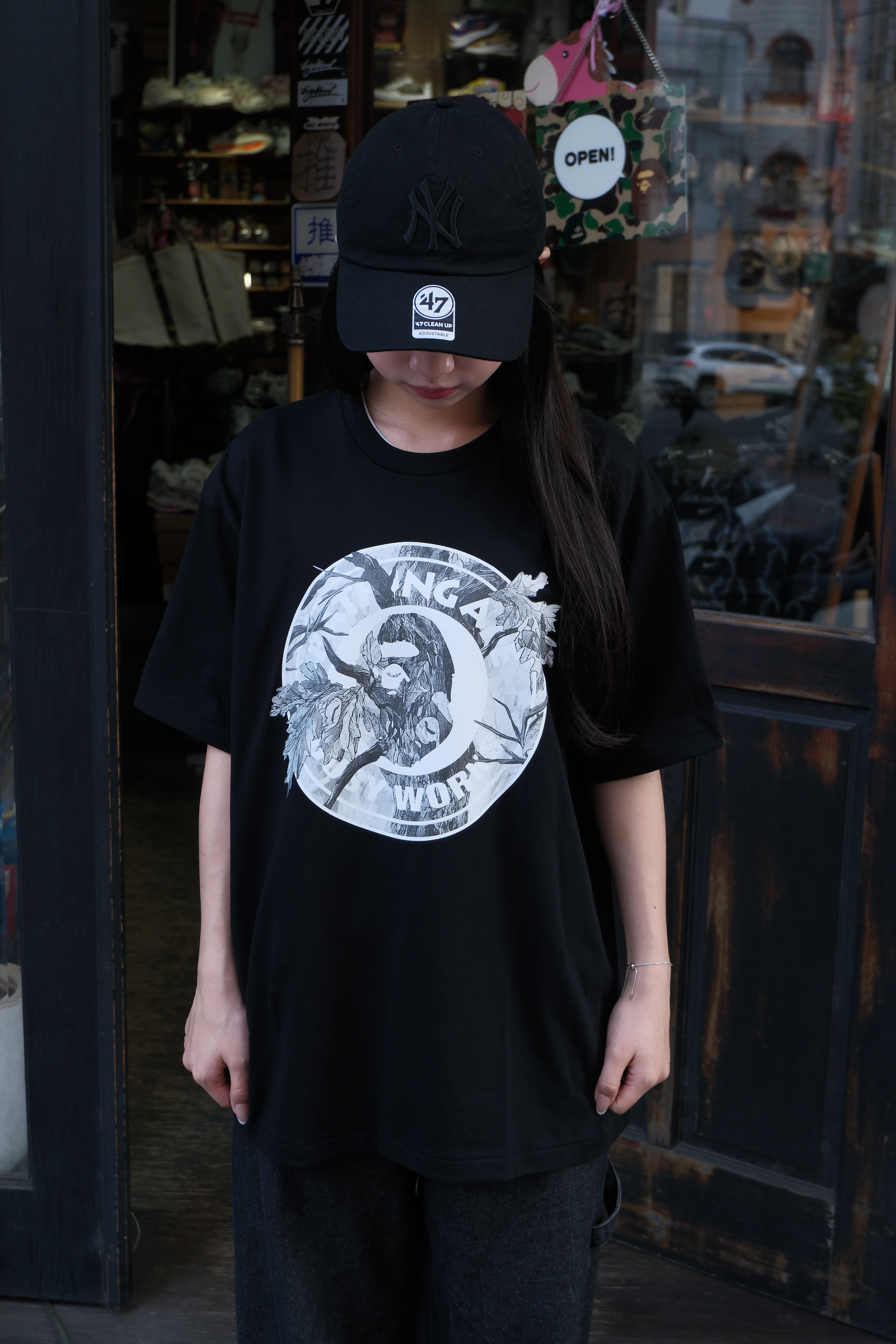 Bape FW25 樹紋圖案 TREE EDGE CAMO系列 短Tee