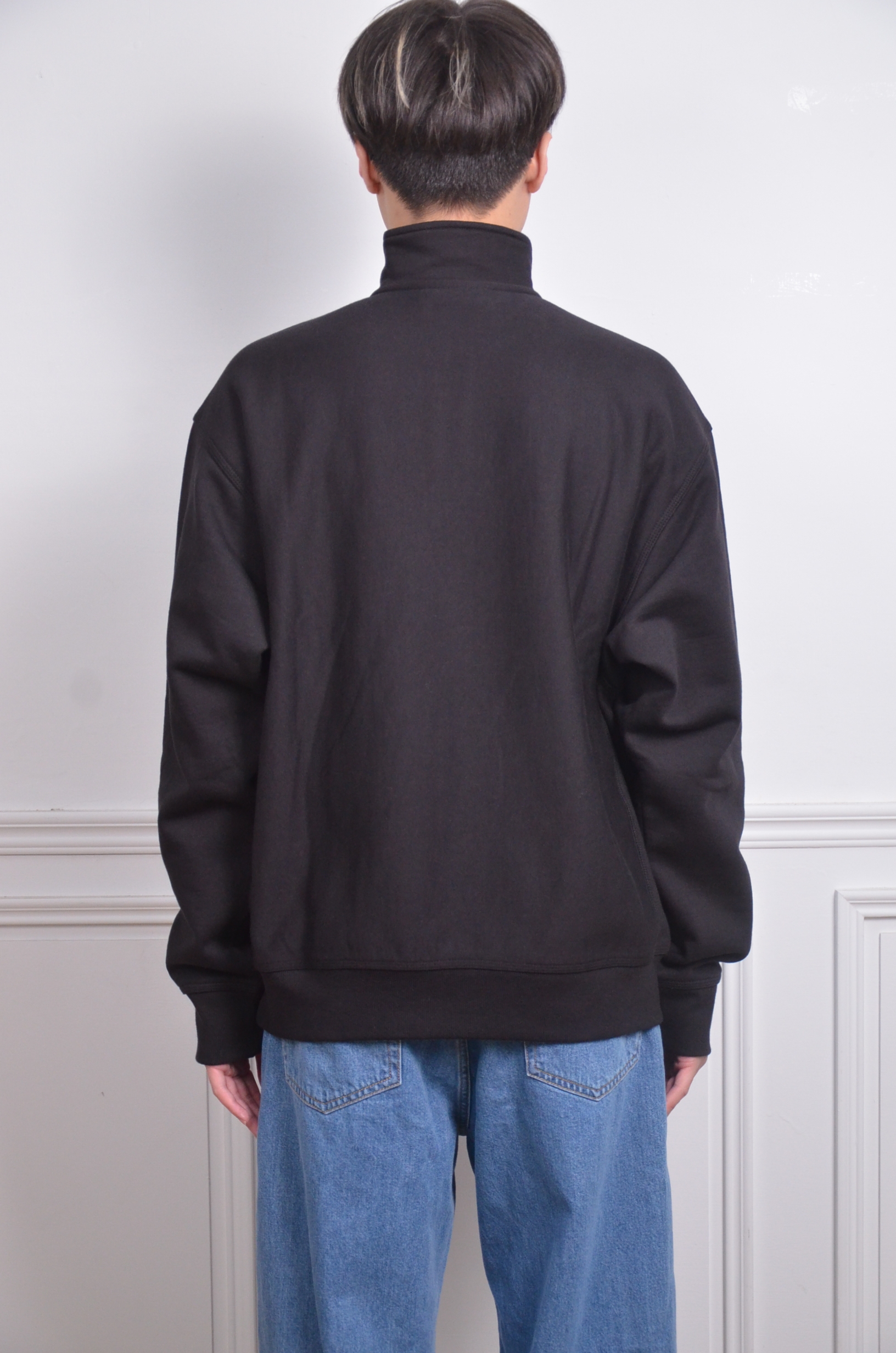 Carhartt Wip 經典LOGO高領長袖-黑【I02701489XX】