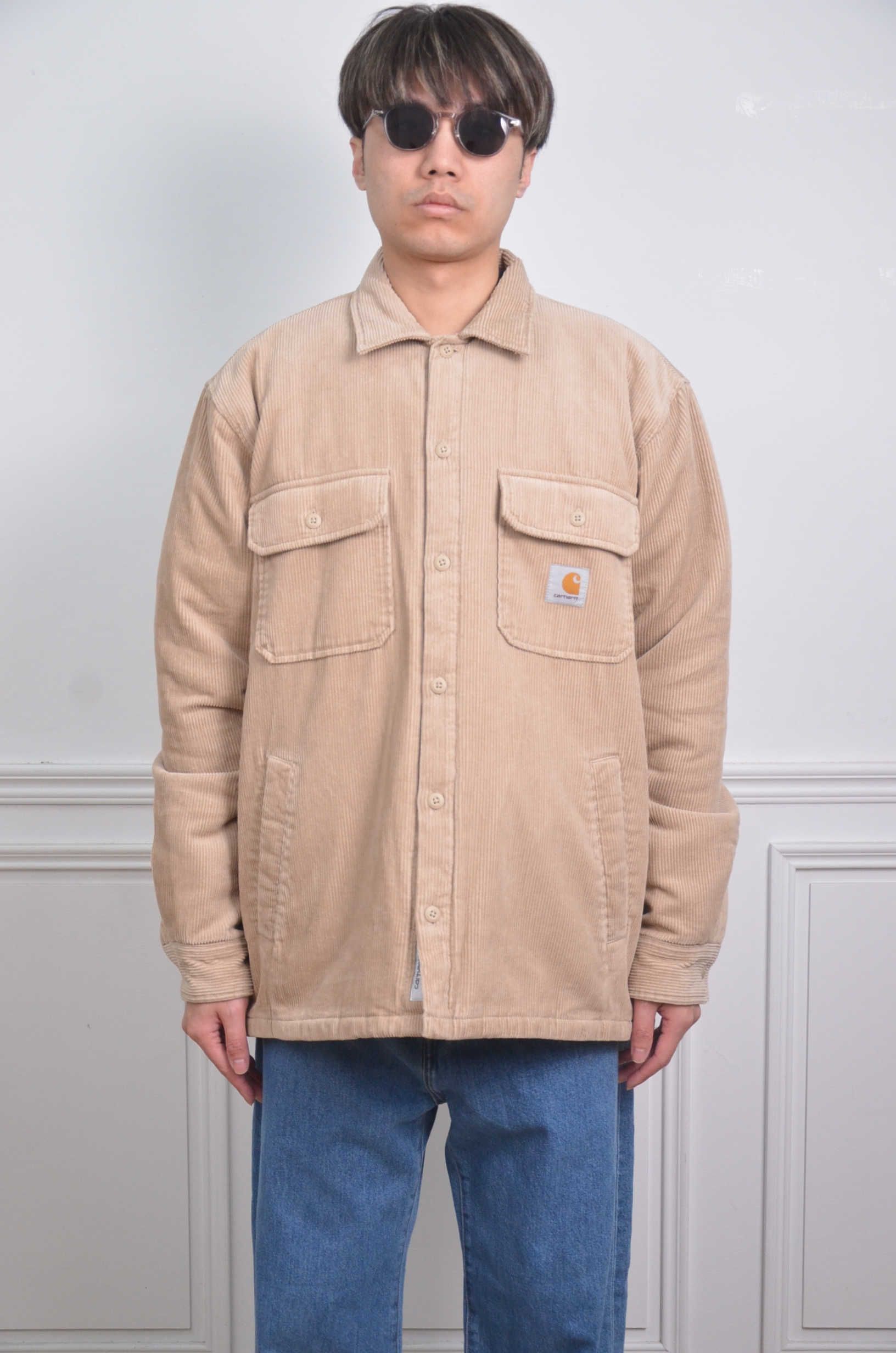Carhartt Wip 加厚燈心絨外套-卡其【I028827.59】