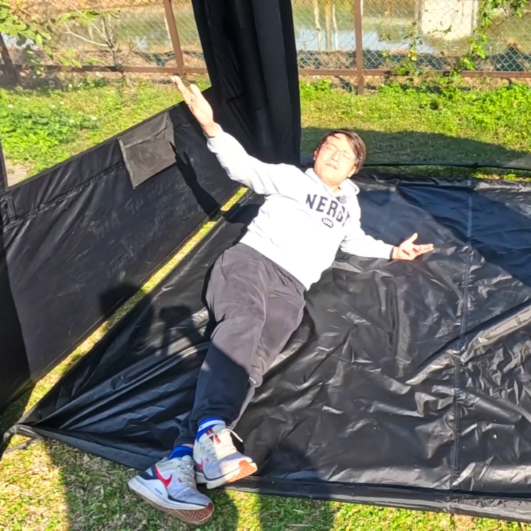 SPRINGHILL春山蓬萊4P軍事堡壘充氣戰略所-盆式地墊