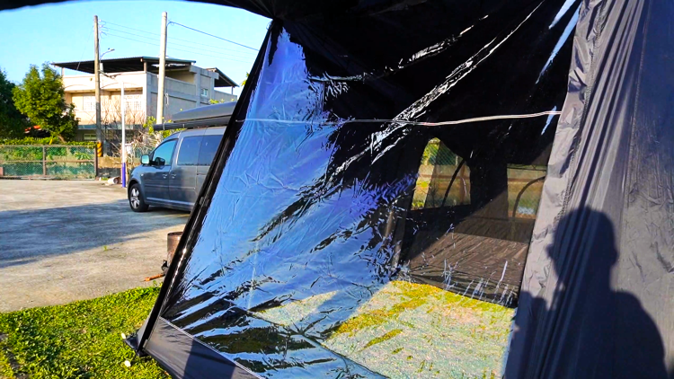 SPRINGHILL春山蓬萊4P軍事堡壘充氣戰略所-拓展前廳TPU門(臺灣限定)