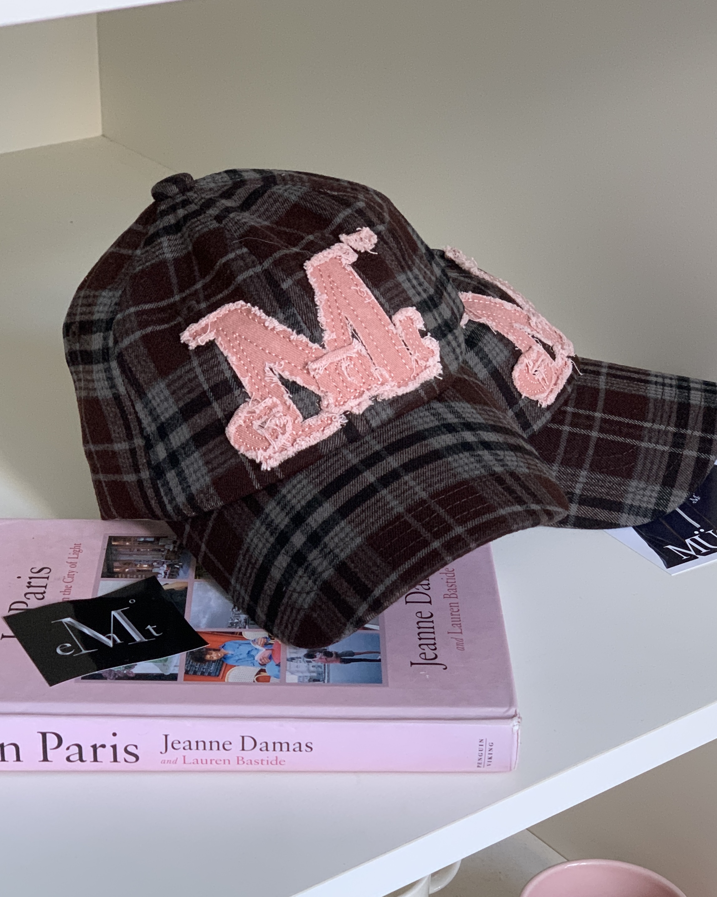 🇰🇷韓國 MUCENT 設計師款 格紋老帽