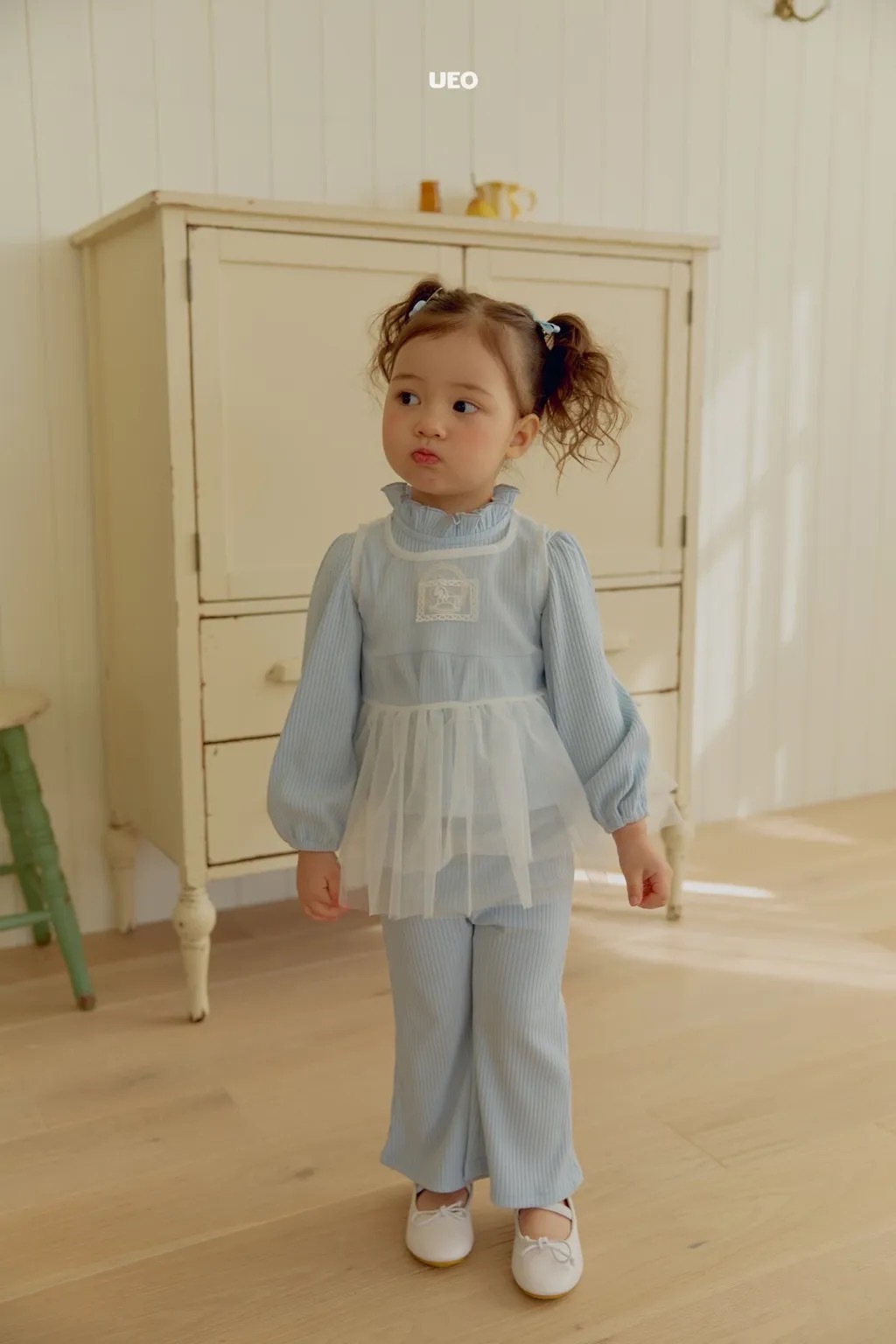 UEO 天使背心綁帶紗裙