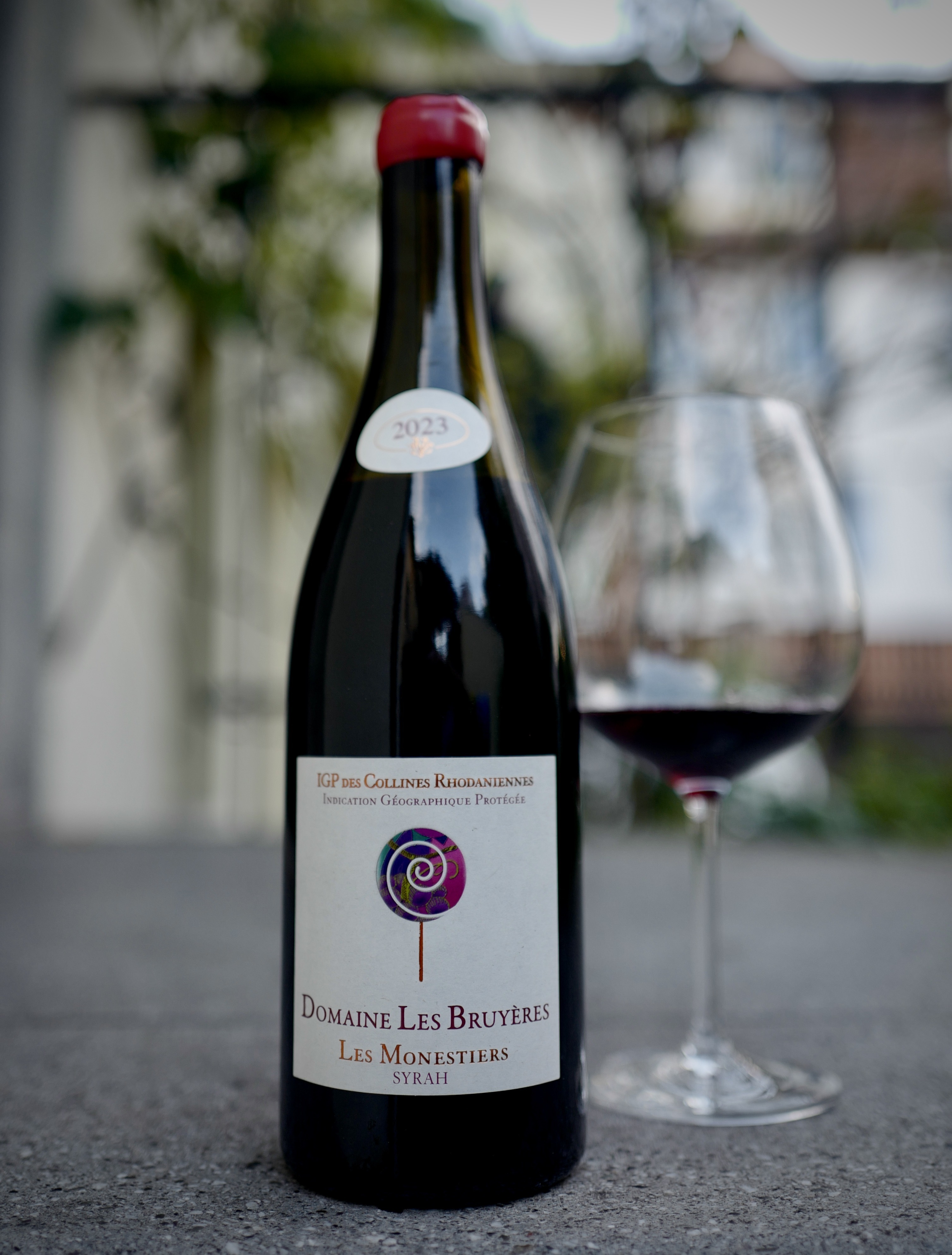2023 Domaine Les Bruyères Les Monestiers Syrah / 2023 歐石楠酒莊「修道院」希哈紅酒 (有貨)