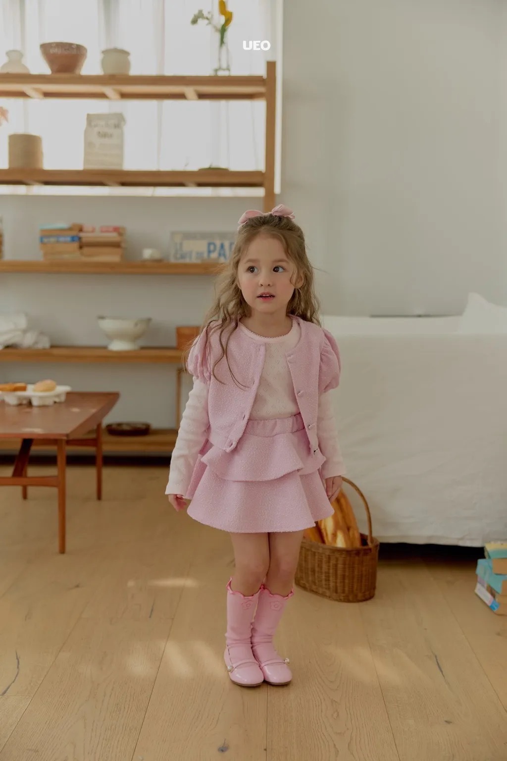 UEO 棉花糖荷葉褲裙 / 2色