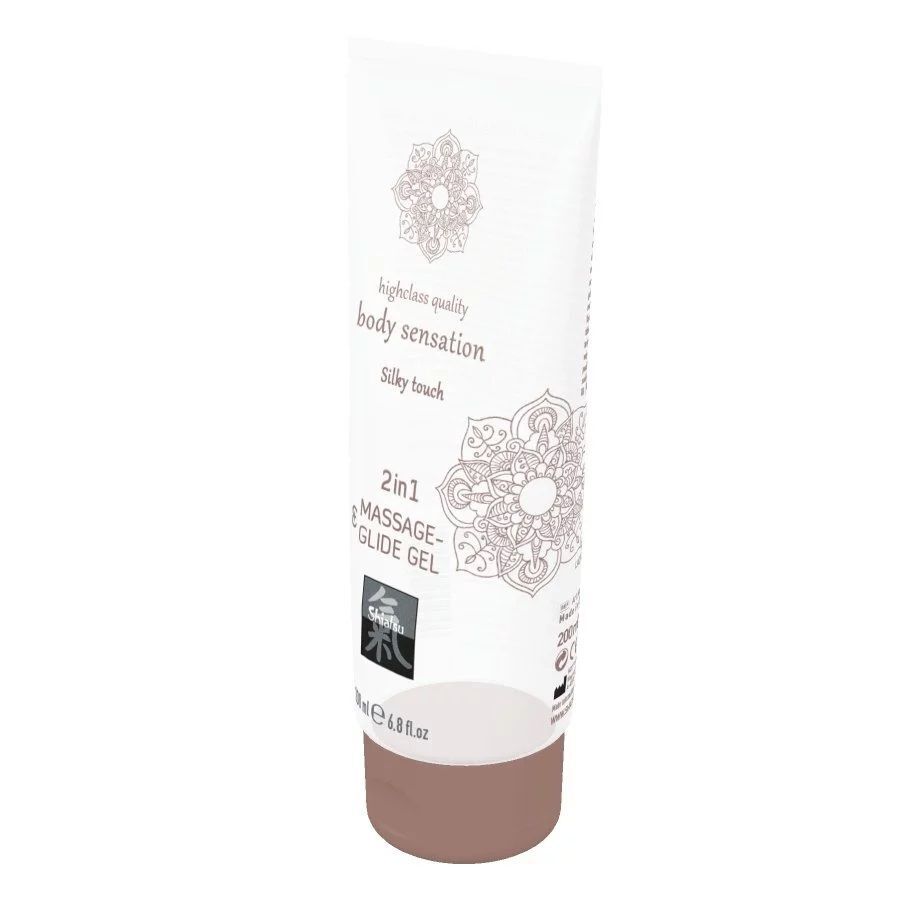Shiatsu Massage & Glide Gel 2in1 Silky Touch 200ml