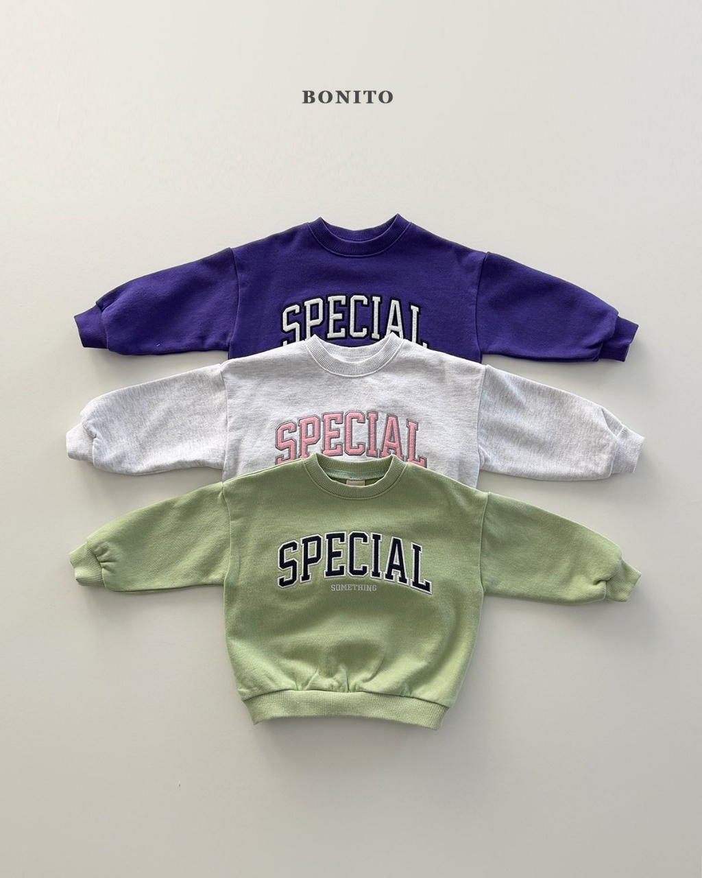 韓國🇰🇷BONITO SPECIAL大學T(12m-XL/JS-JM)