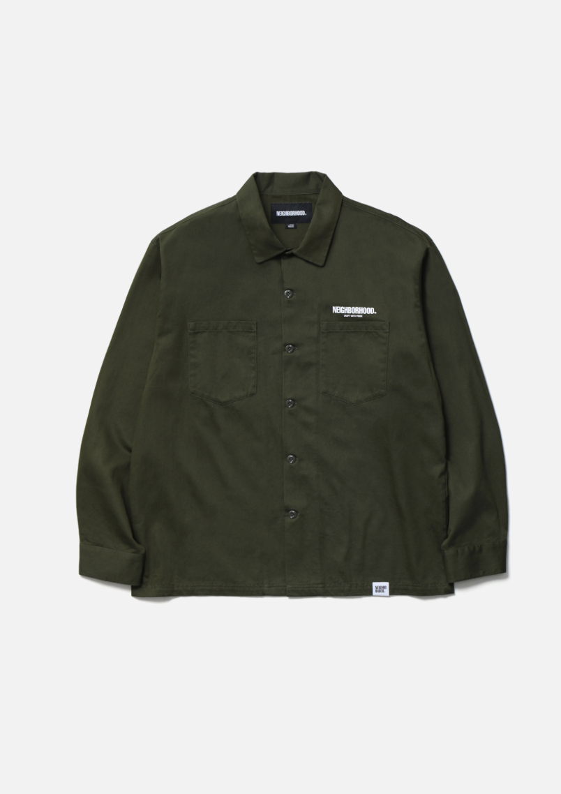 【NEIGHBORHOOD 】 0214發售 CLASSIC WORK SHIRT LS-2