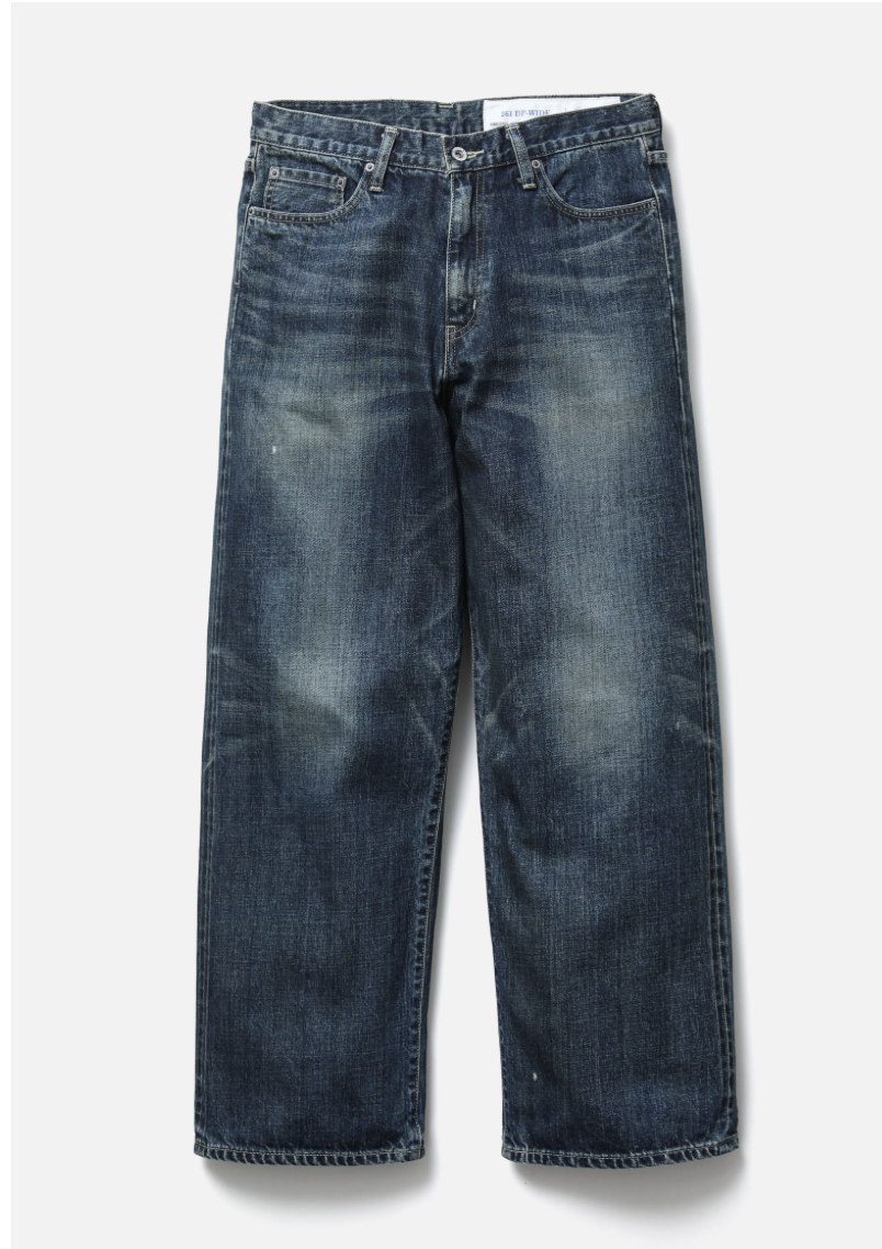 【NEIGHBORHOOD 】 0214發售WASHED DENIM DP WIDE PANTS