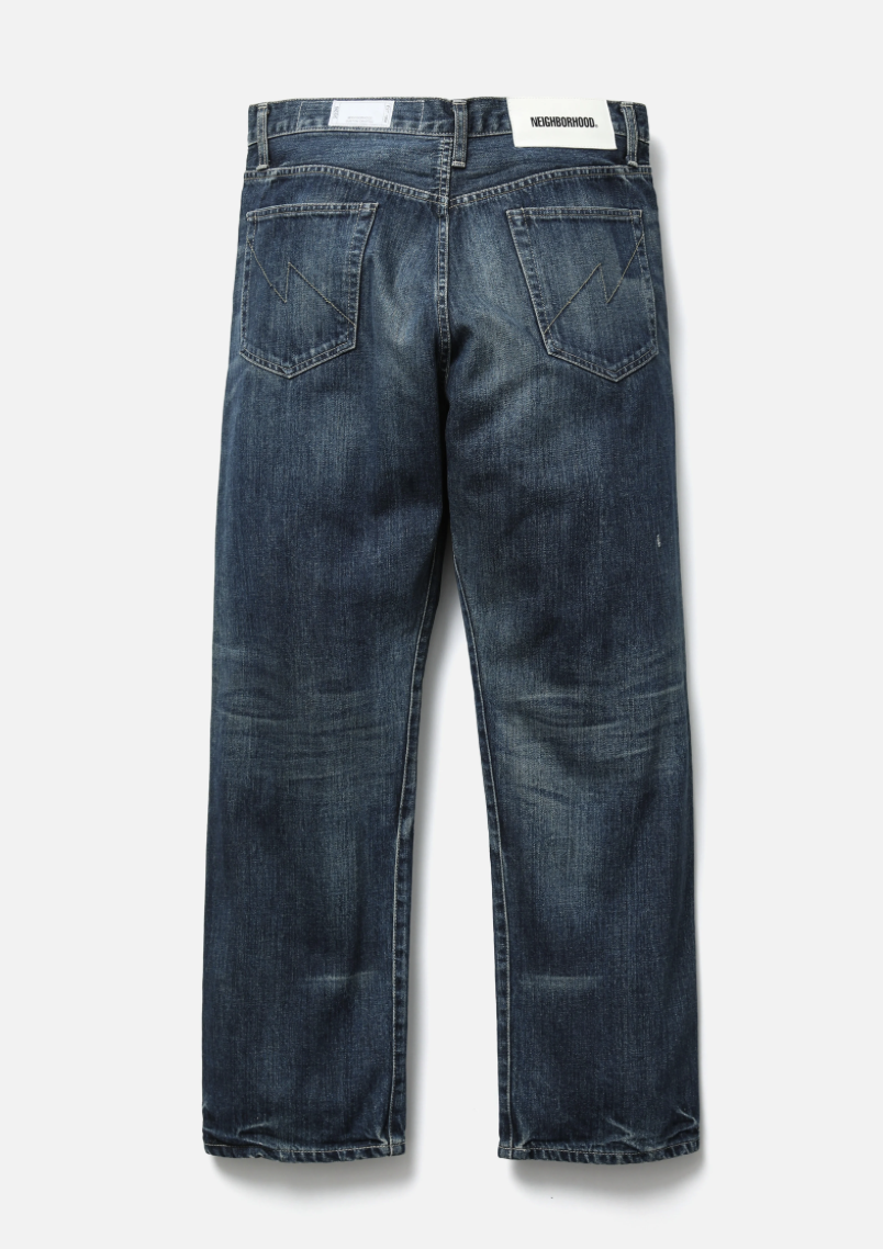 【NEIGHBORHOOD 】 0214發售WASHED DENIM DP BASIC PANTS