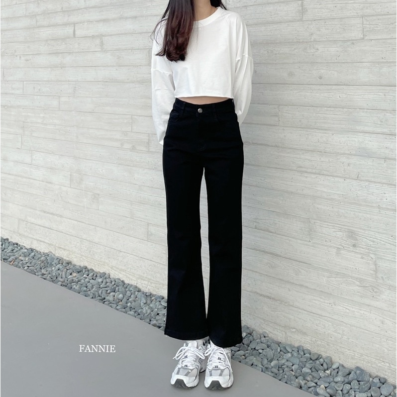 小隻女限定💯彈性修身微喇叭神褲(S-XL）