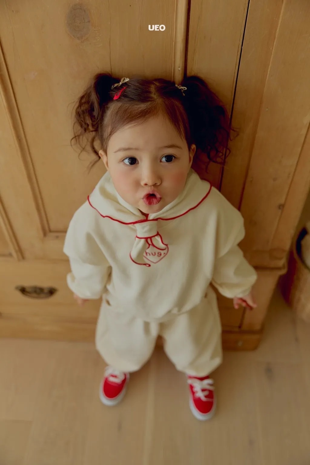 UEO 愛心 hug 休閒套裝 / 3色