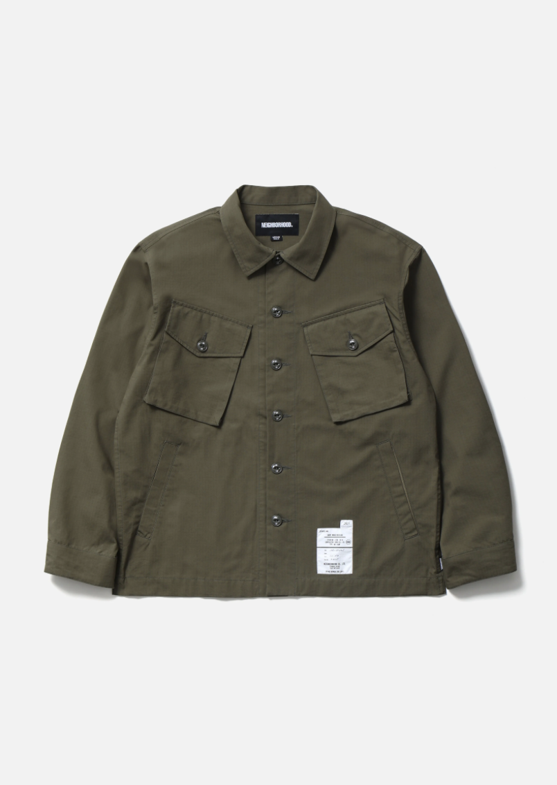 【NEIGHBORHOOD 】 0217 發售 FATIGUE SHIRT LS
