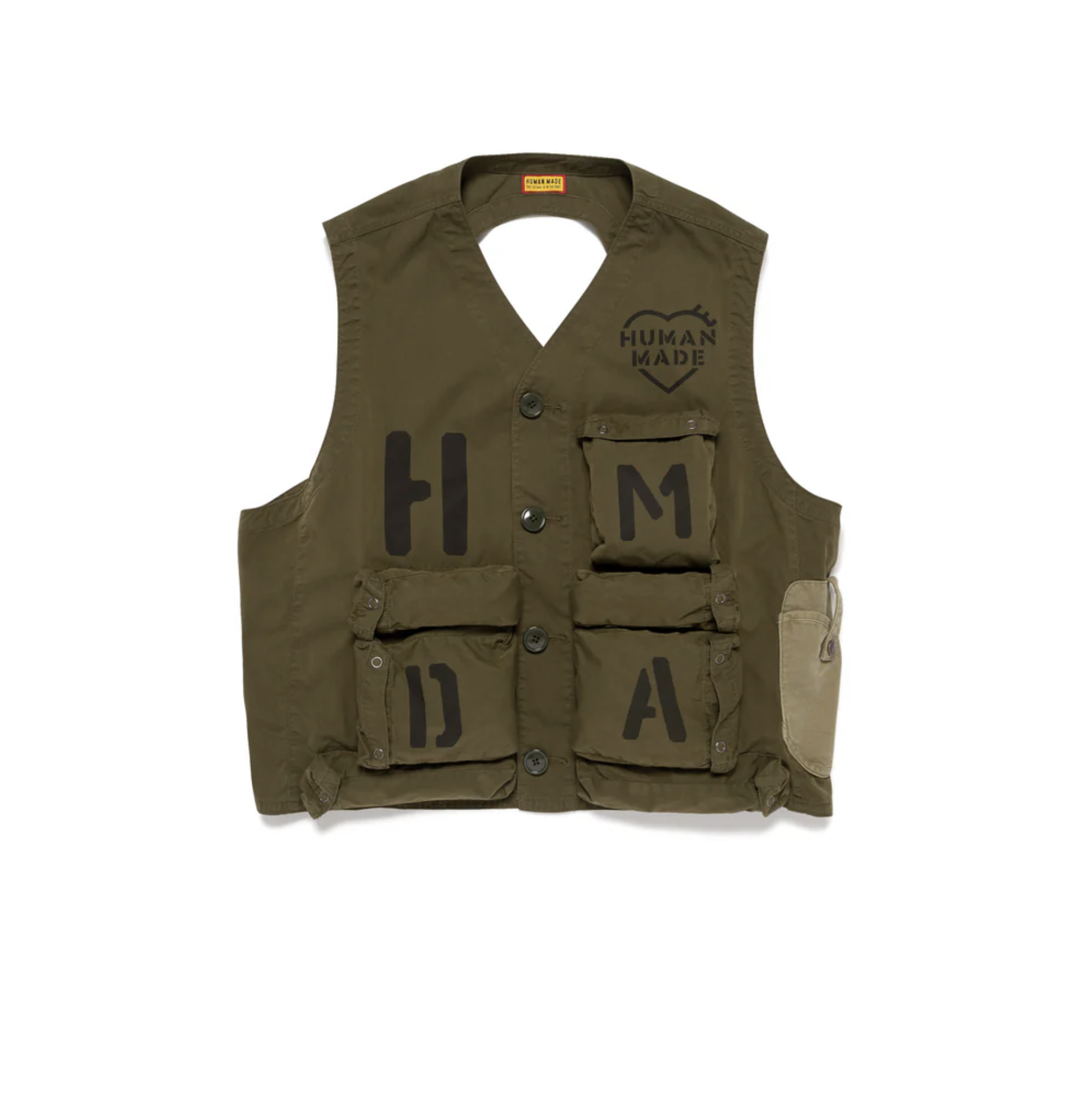 【HUMAN MADE】0214發售 MILITARY VEST