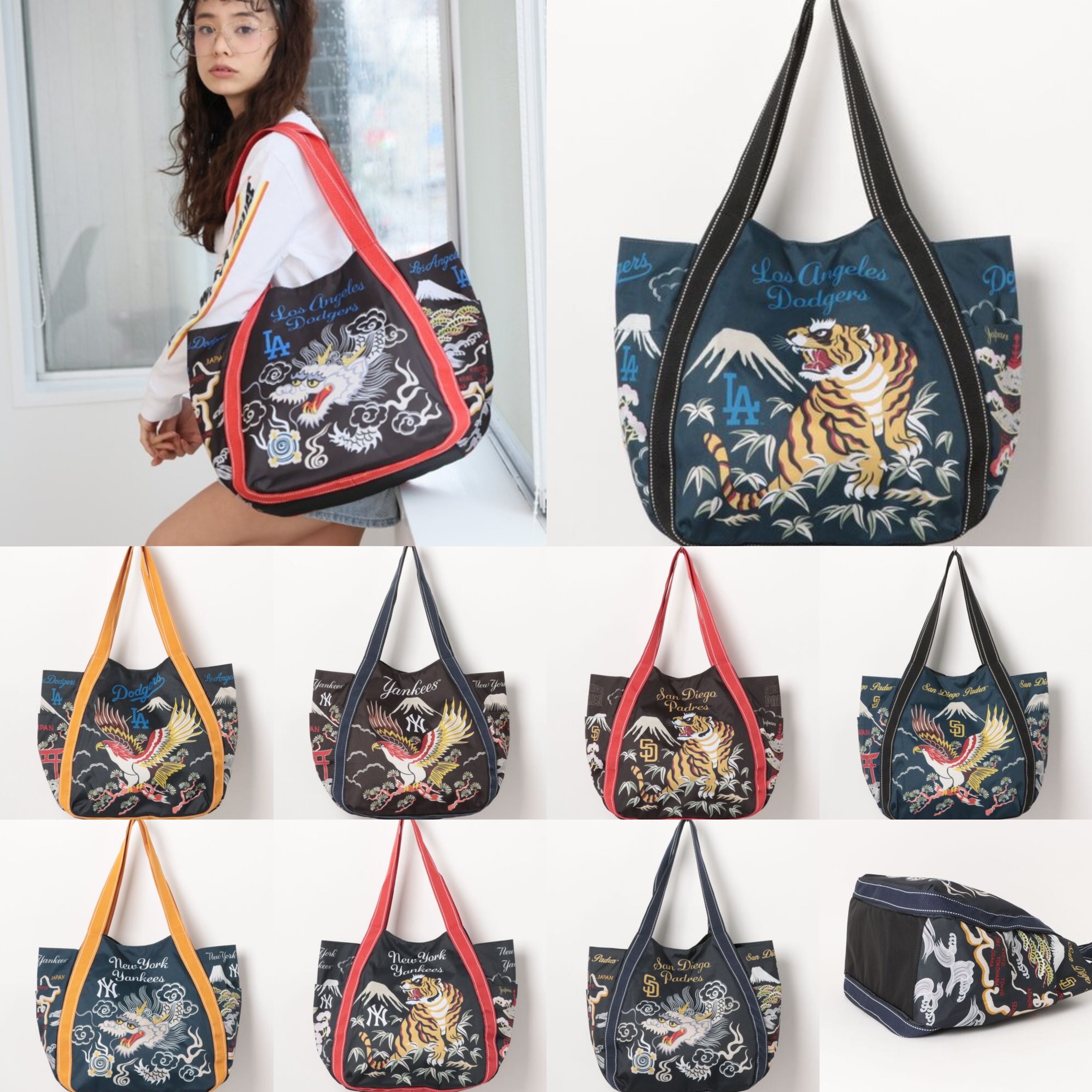 JP 日本限定MLB TOTE BAG