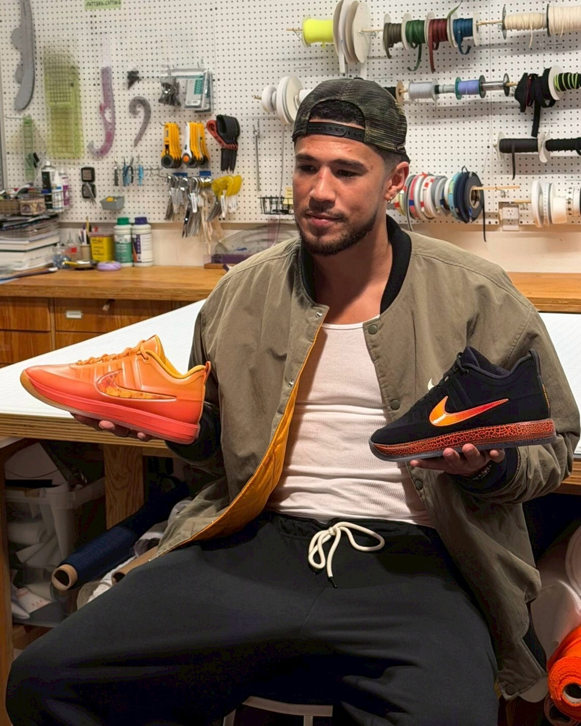 Nike Book 2 EP 黑色 亮橘色 橙色 太陽隊 實戰籃球鞋