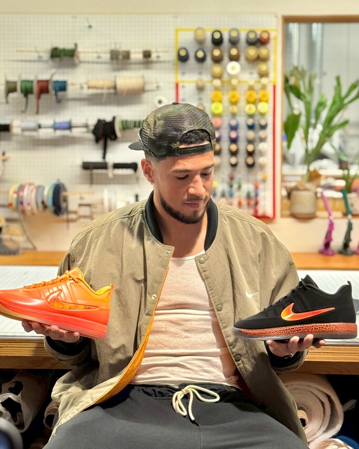 Nike Book 2 EP 黑色 亮橘色 橙色 太陽隊 實戰籃球鞋