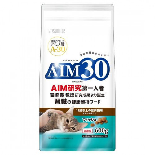 Sunrise AIM30 - 日本腎臟保健乾糧 (魚) 11歲以上高齡貓配方 600g