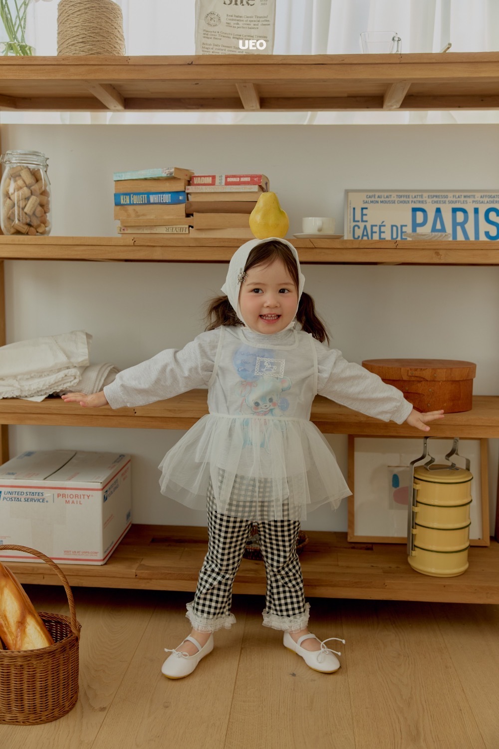 UEO 愛心熊熊大 tee / 2色