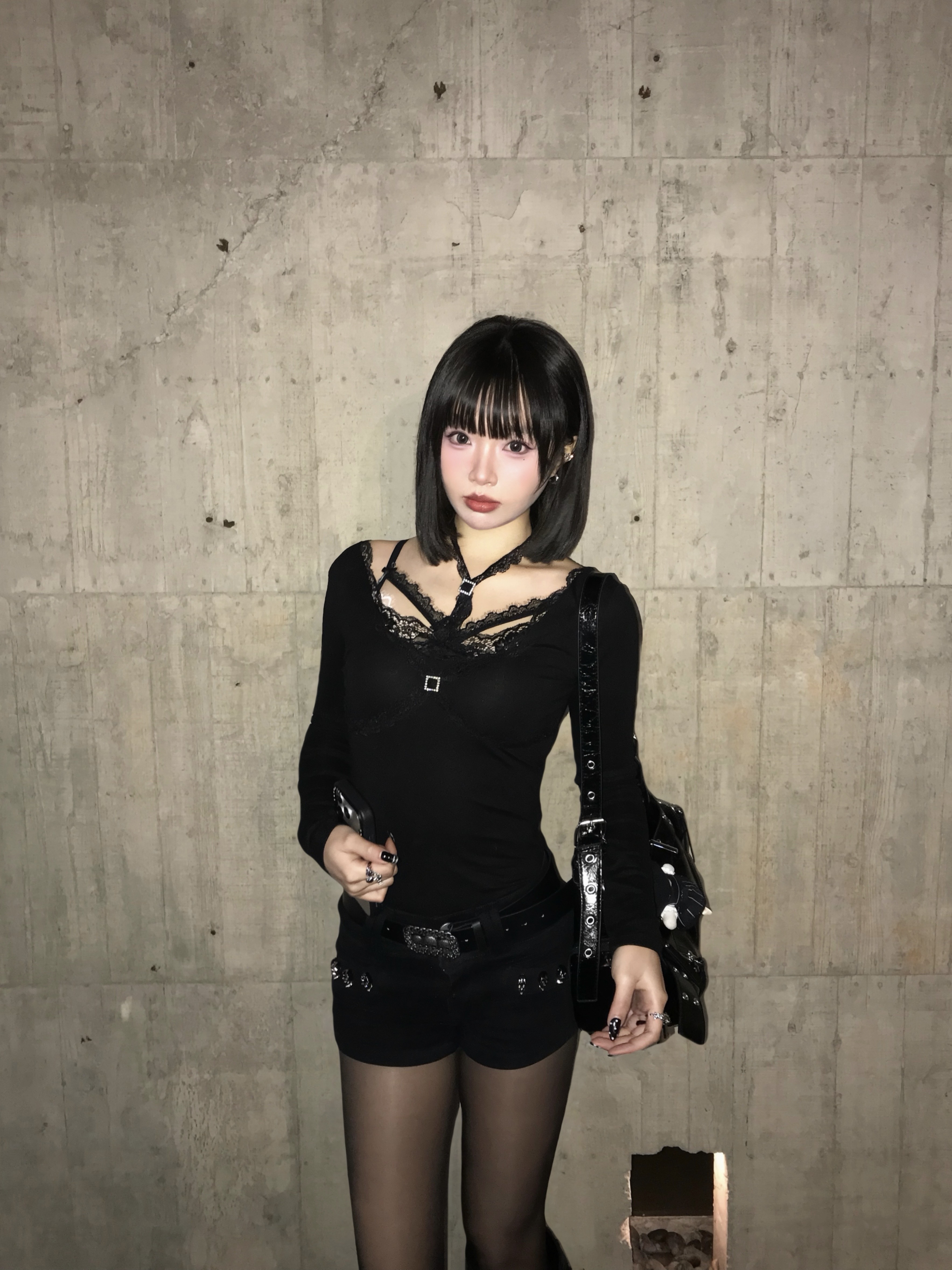 純欲領域🤫 蕾絲V領掛脖 2colors