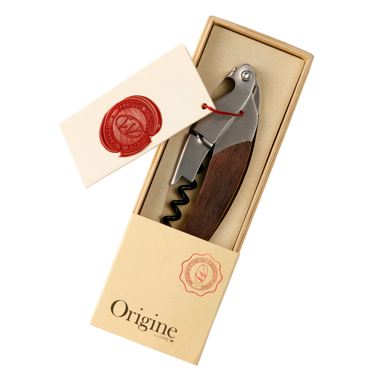 原色橡木桶 LIGNE W Origin原系列 兩段式開瓶器