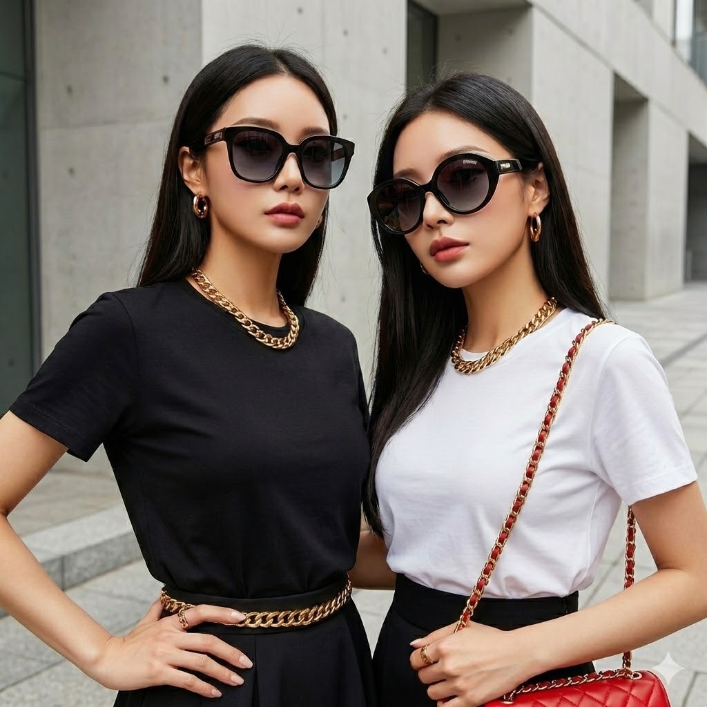 【預購】LX021801 Moschino  Ladies Sunglasses