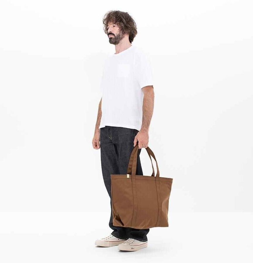 LAST PCS: VISVIM CORDURA TOTE (M) - BROWN PRE ORDER ITEM (預訂中)