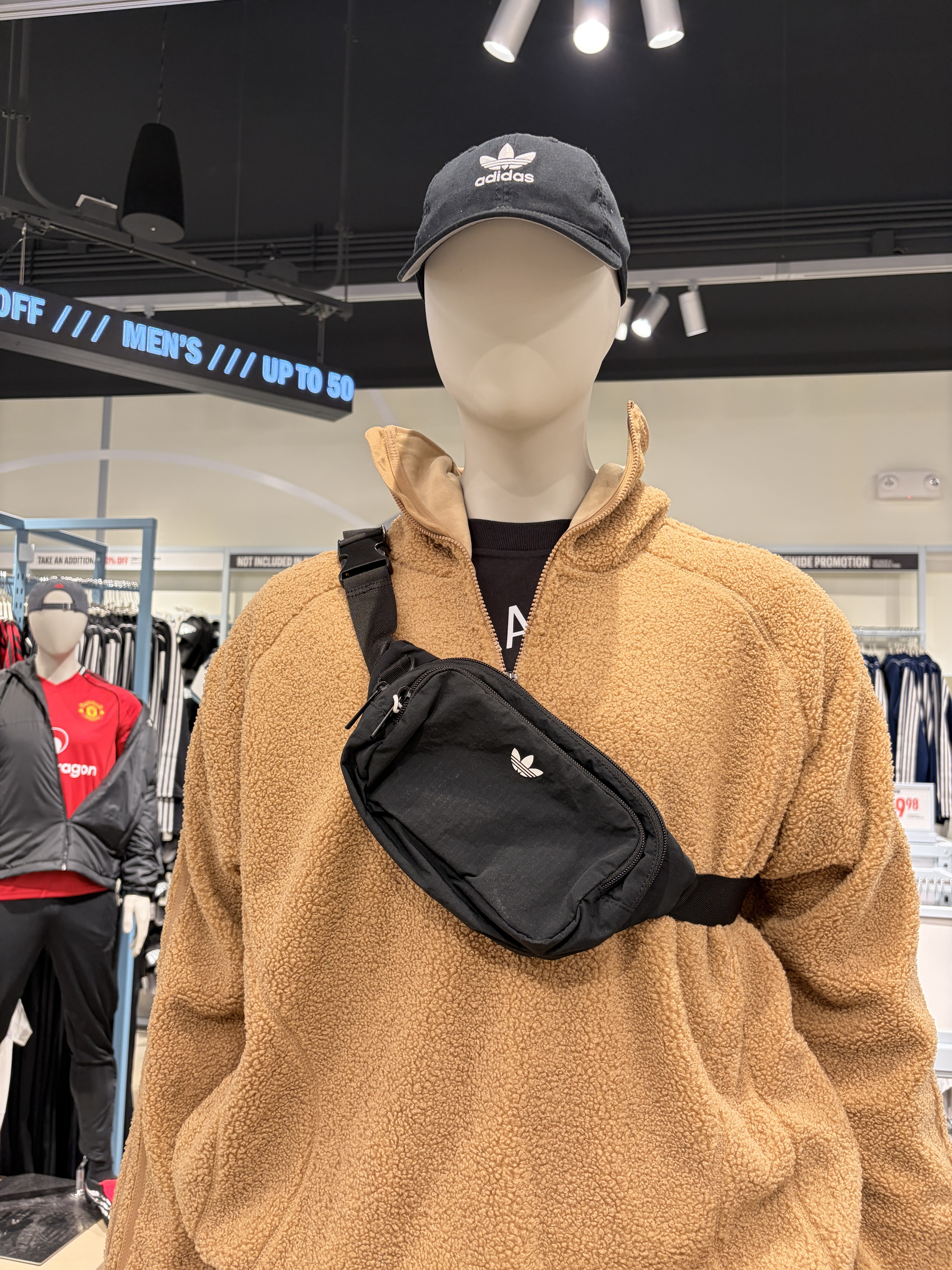 【限時】Adidas 大人 三葉草 跨肩 小包/腰包 (2色)