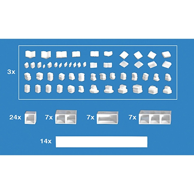 Preiser 17243 HO規 Shelves and books 書櫃.書籍