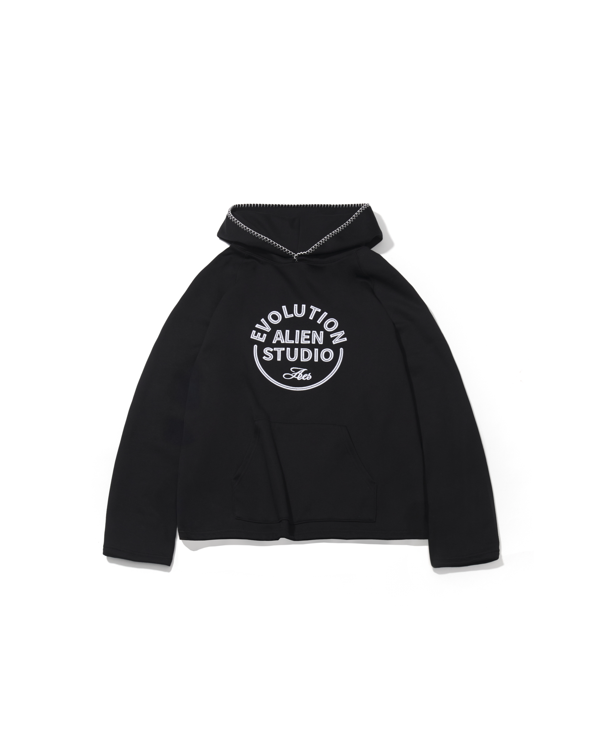 AES APPLIQUÉ EMBROIDERY HOODIE