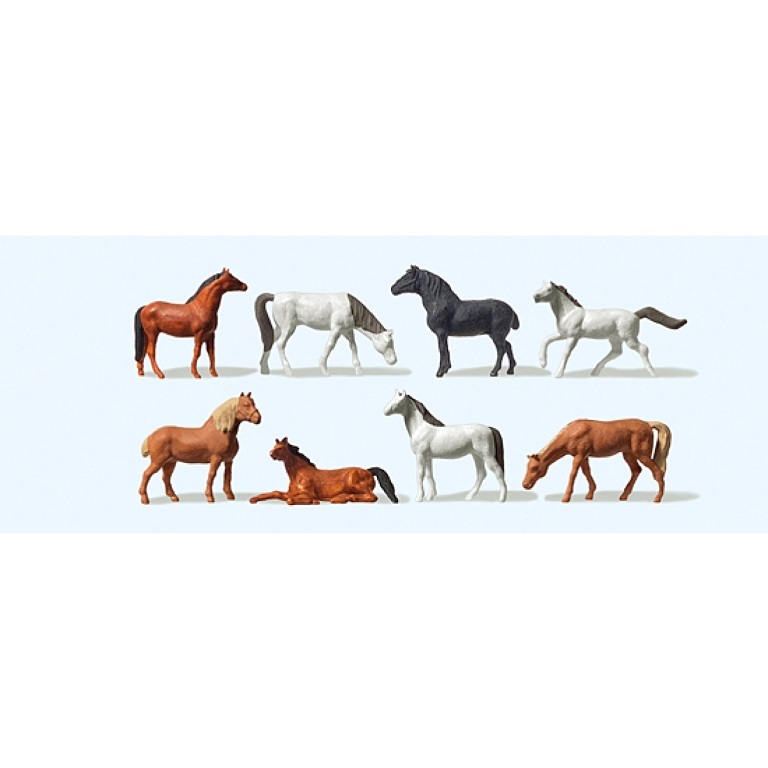 Preiser 88578 Z規 horses 馬