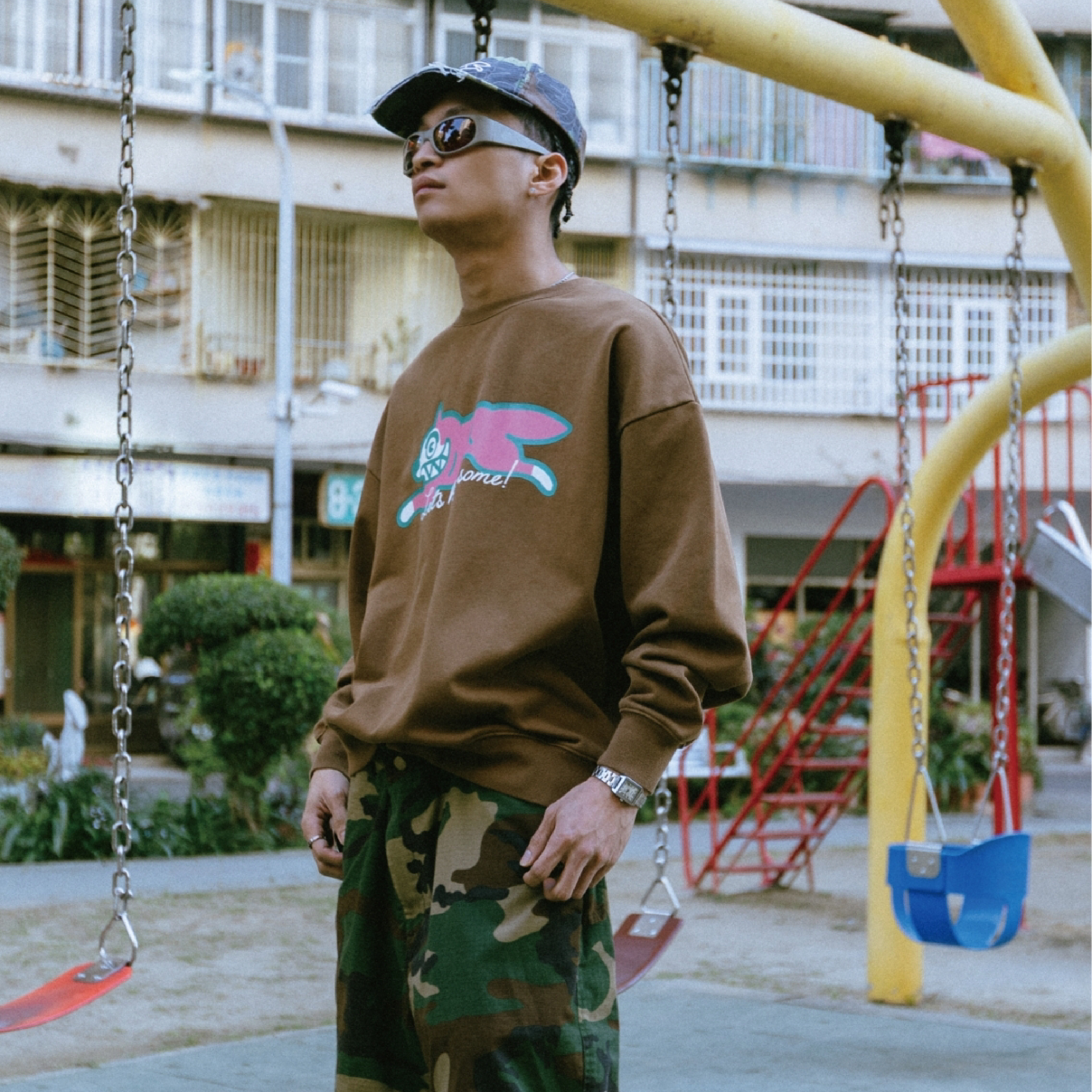 WODEN® / ICECREAM Running Dog Sweatshirt