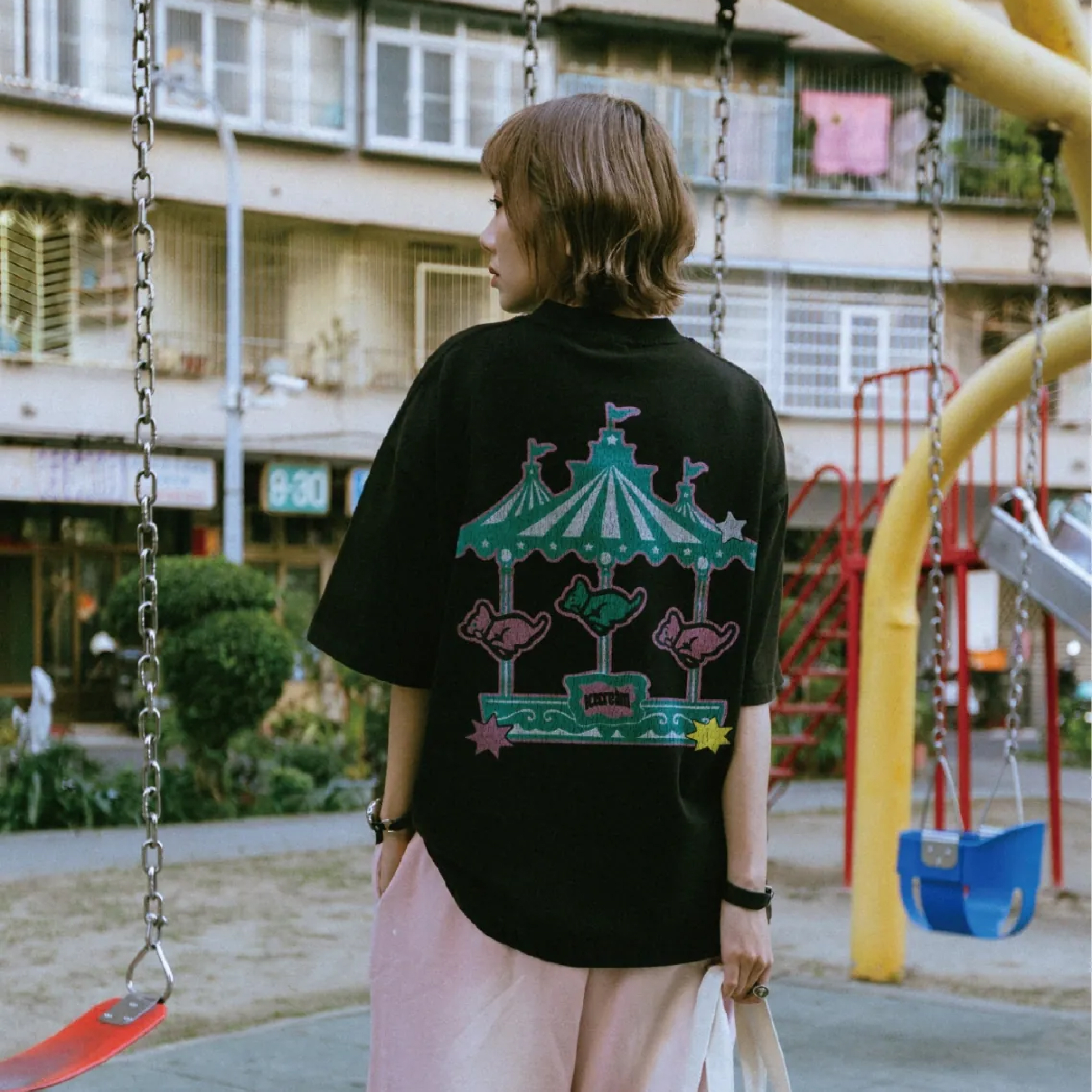 WODEN® / ICECREAM Classic Logo Park Tee