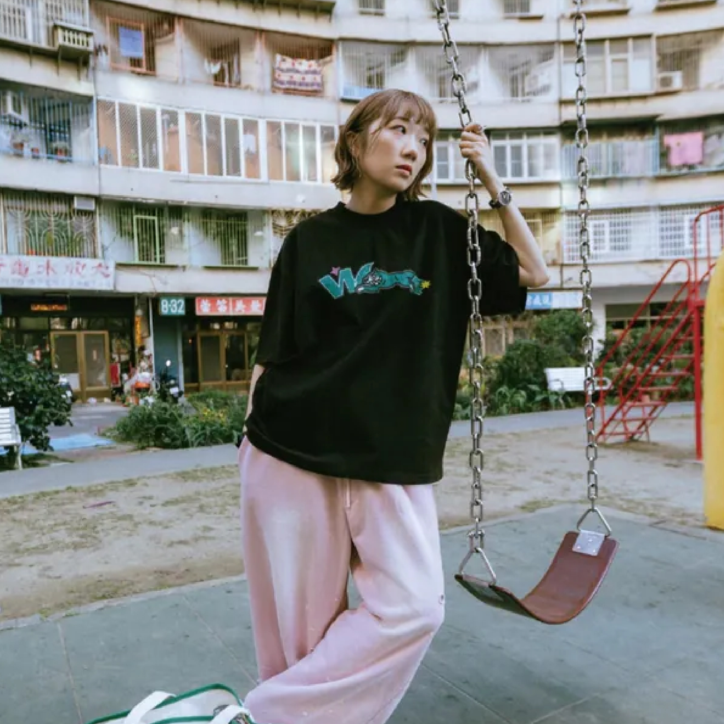 WODEN® / ICECREAM Classic Logo Park Tee