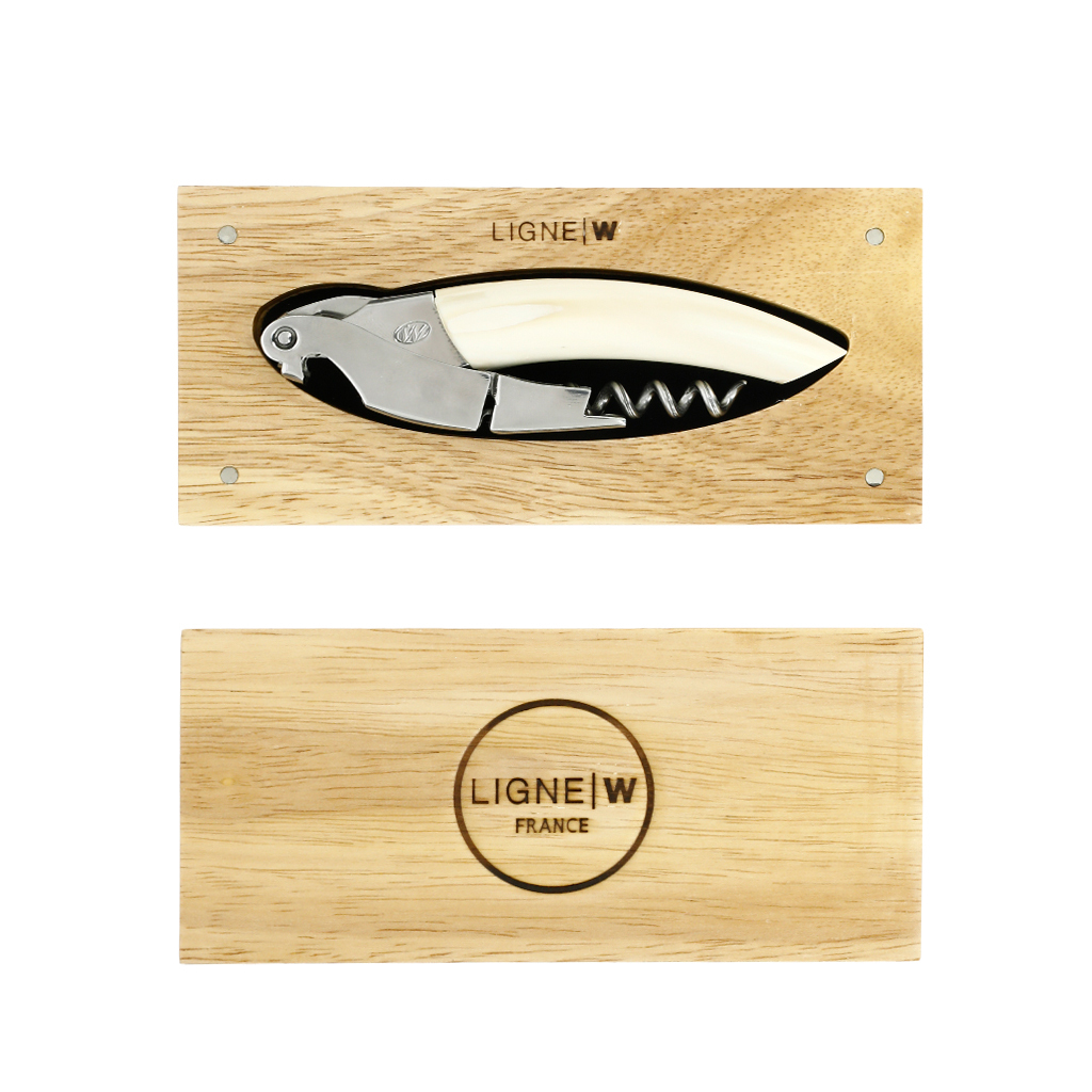 胡桃木 LIGNE W Signature簽名系列 兩段式開瓶器