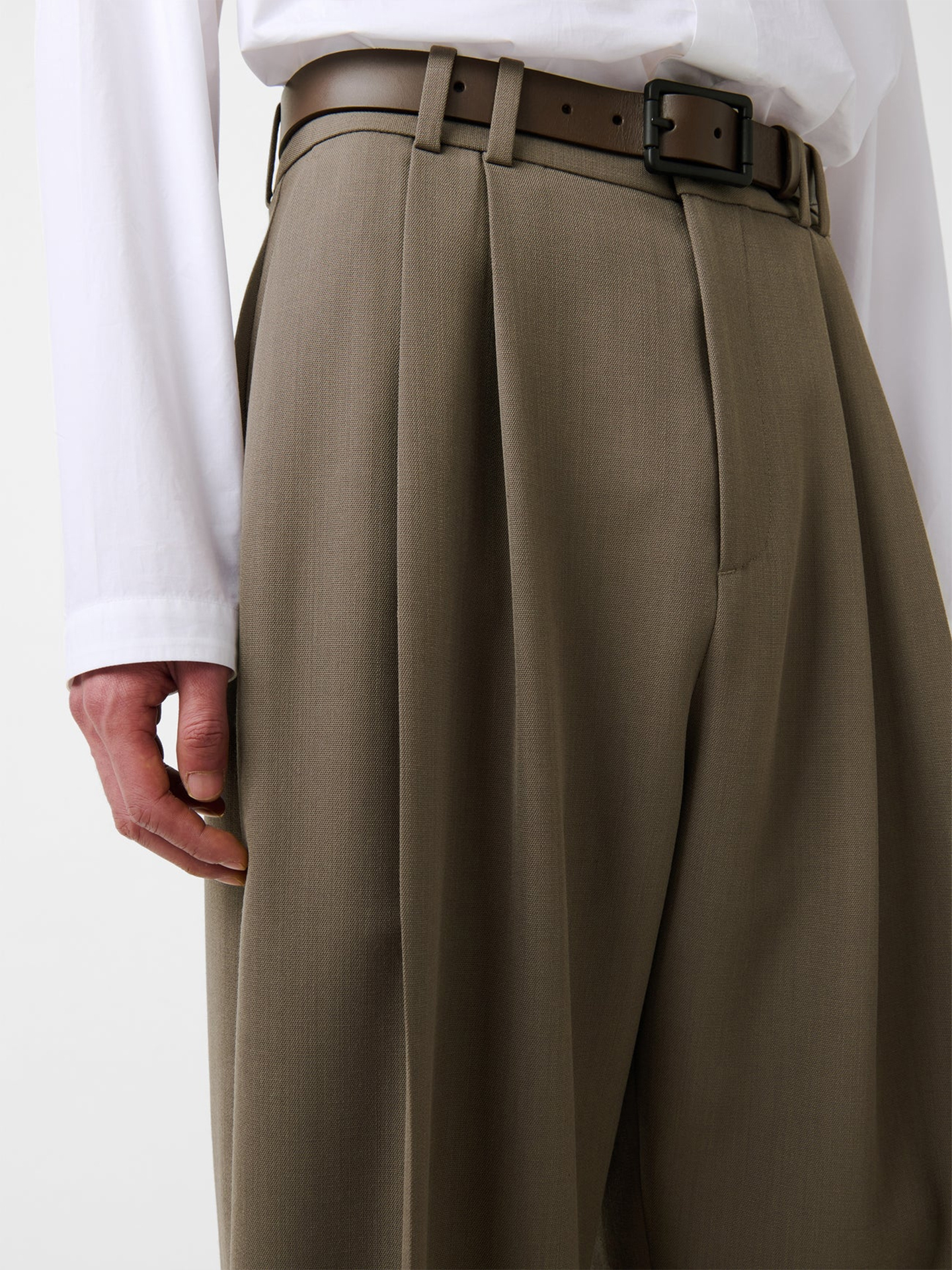 Studio Nicholson Line Double Pleat Volume Pant Reed