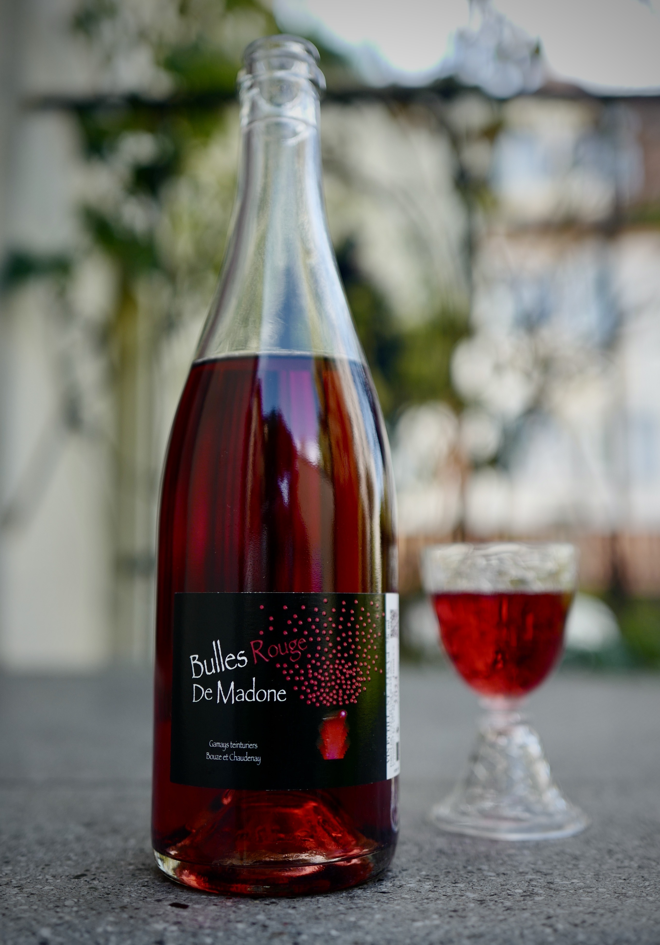 2024 Vins de la Madone Bulles Rouge de Madone/ 2024 聖母酒莊「聖母」紅色自然氣泡酒（有貨）