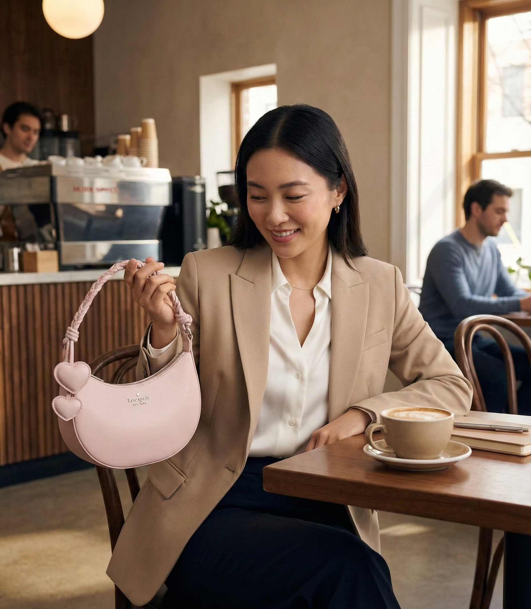 【預購】LX021807 KATE SPADE Nova Braided Strap Shoulder Bag