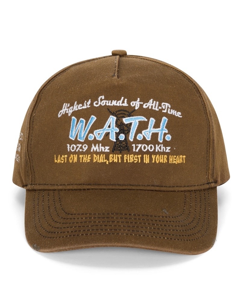 W.A.T.H. Hat (Bleached Black)