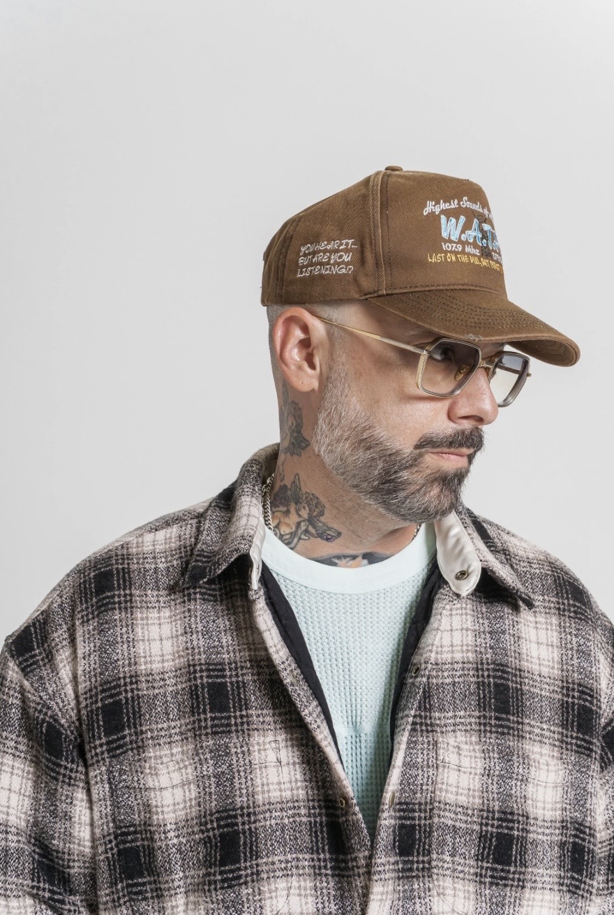 W.A.T.H. Hat (Bleached Black)