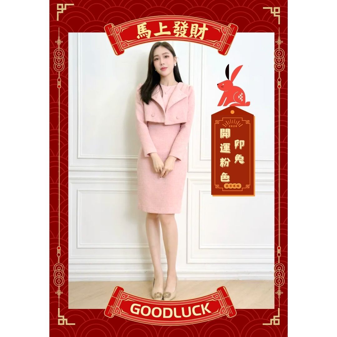 毛呢雙排釦雙層洋