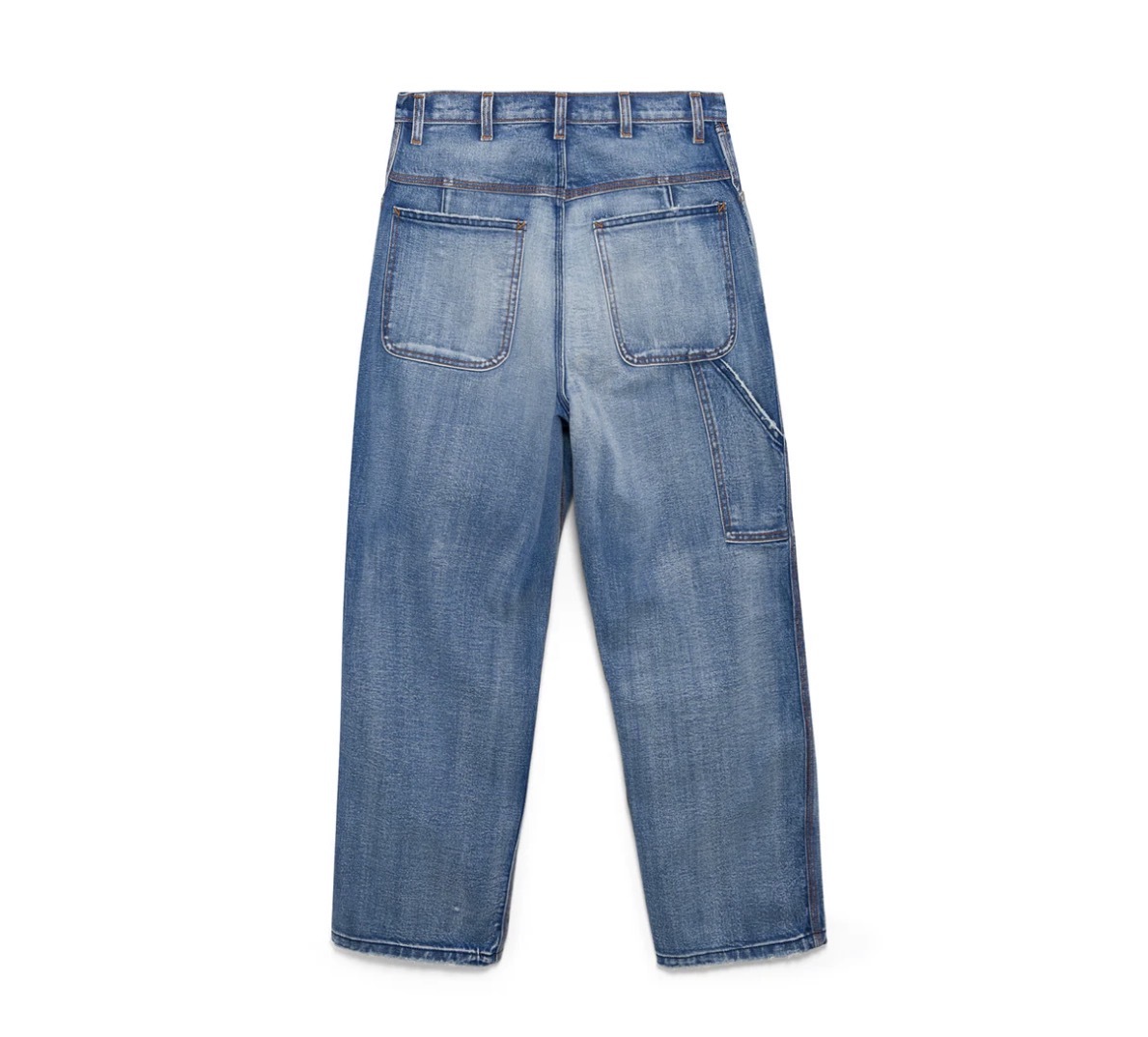 Patched Carpenter Denim (Indigo)