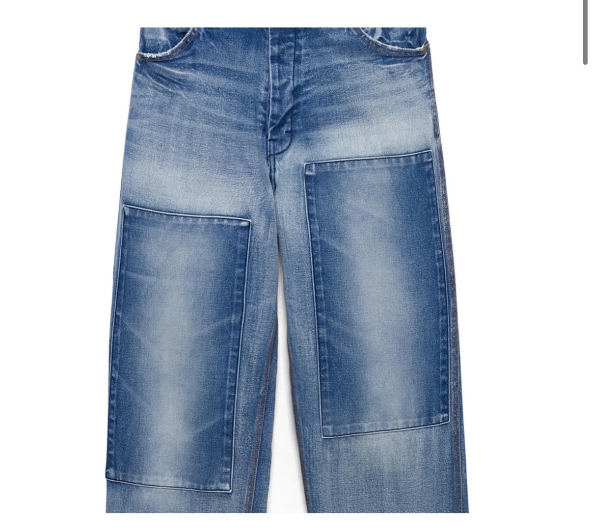 Patched Carpenter Denim (Indigo)