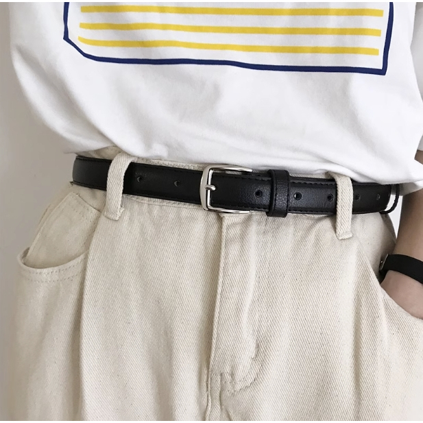厚實皮質不易壞的百搭皮帶(1色)
