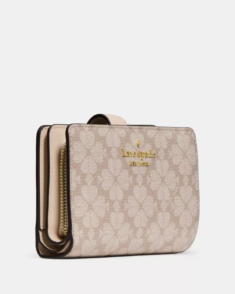 【預購】LX021808 KATE SPADE Spade Flower Medium Bifold Wallet