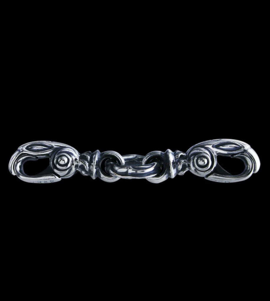 MF Key Clasp : Linked Clasp (Crane circle)