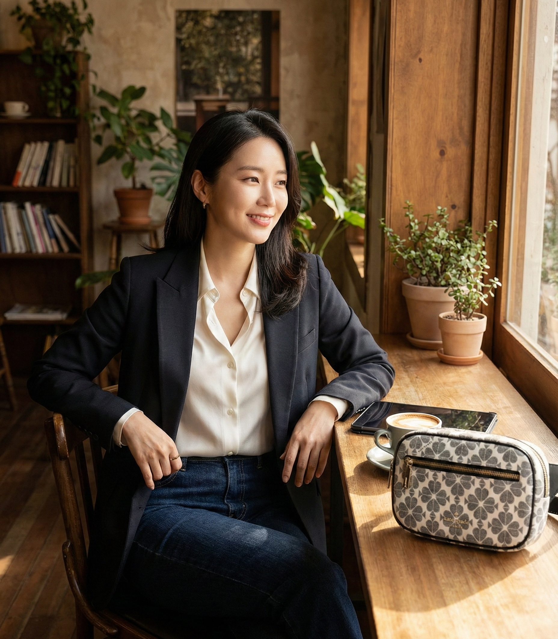 【預購】LX021811 KATE SPADE Signature Spade Flower Belt Bag