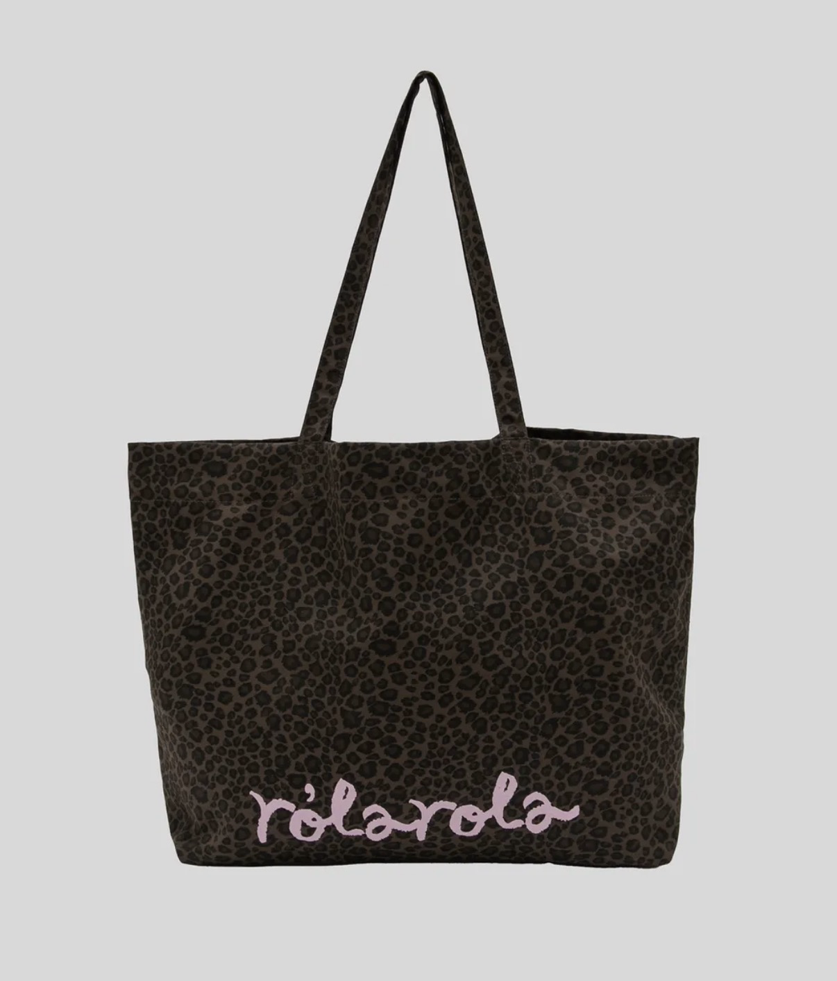 rola rola - MAISON DE ROLA LEOPARD SHOULDER BAG (BROWN)
