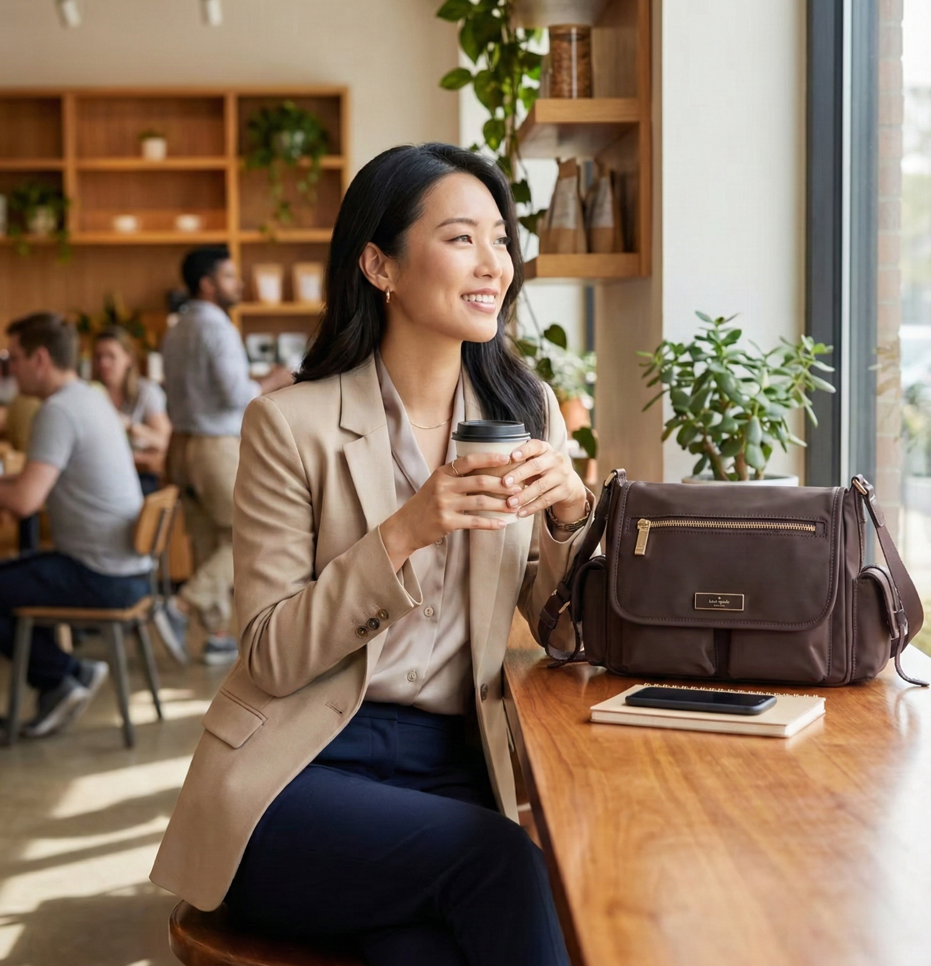 【預購】LX021812 KATE SPADE Carter Ksnyl Cargo Messenger Bag
