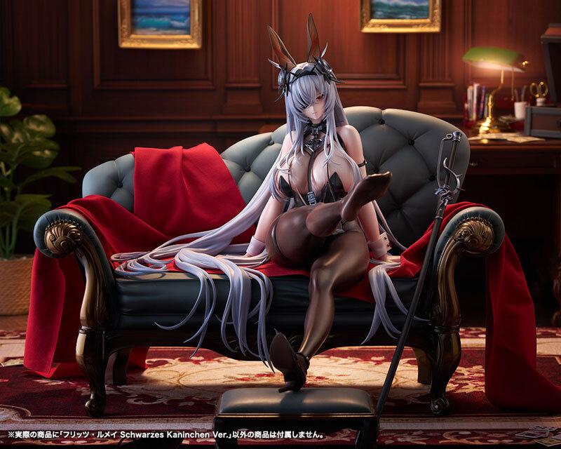 預訂9月 Kotobukiya 碧藍航線 弗裏茨·魯梅 Azur Lane Fritz Rumey Schwarzes Kaninchen Ver. 1/7 Complete Figure Pre-order